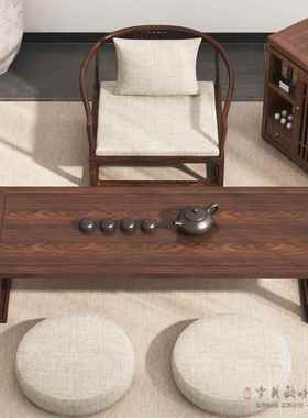 新中式榻20220520榻米茶桌实飘木窗子小桌子飘窗桌炕桌几小茶桌炕