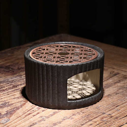 围炉煮茶陶瓷碳烤炉家用加热保温烤茶罐罐茶壶底座小炭炉子耐高温
