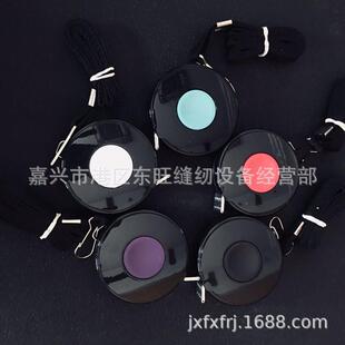 钥扣迷匙你小卷尺1.5米伸缩皮身量服装制衣衣尺皮尺软尺1.5米