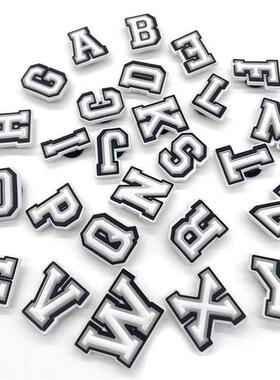 Shoe Charms Decorations for Crocs 1pcs Alphabet Letter Pins