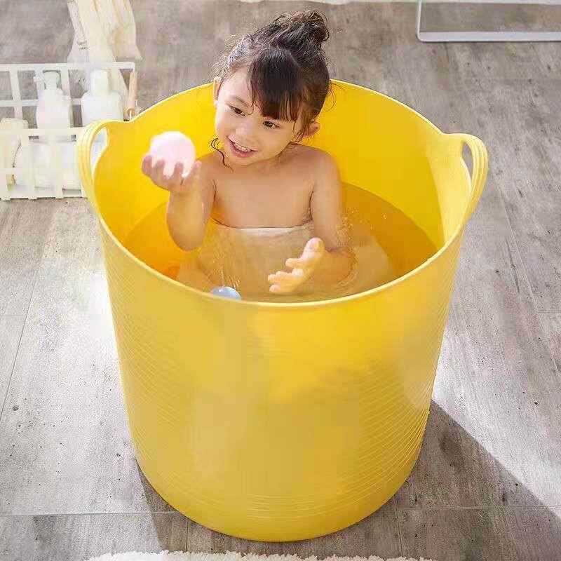 脏衣篓高颜值轻奢收纳篮脏衣篮幼儿洗澡桶高级洗衣篮子大容量宿舍