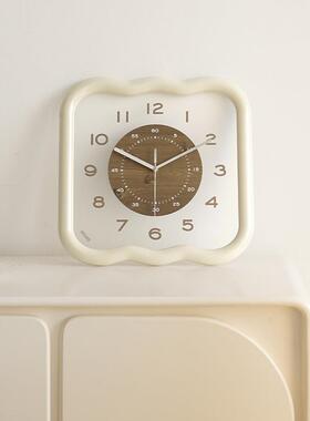 woz创o挂om屋准现代简约钟客厅用时尚大TYOS401气意复古时钟表挂