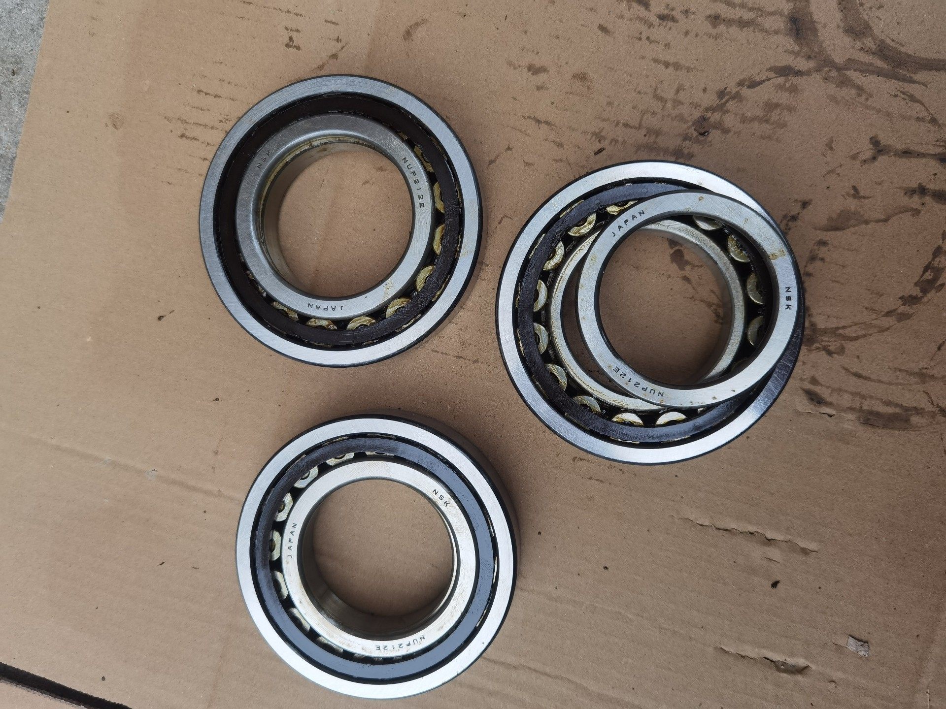 NSK轴承NUP212E轴承闲置拆机保证质量，具体看下图，