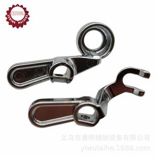 适用于JANOME真善美家用缝纫机刺绣压脚配件自由绣花压脚底