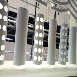 铝板包单板铝孔冲造型柱雕花佛山铝板异形任意弧形板材料造型幕墙