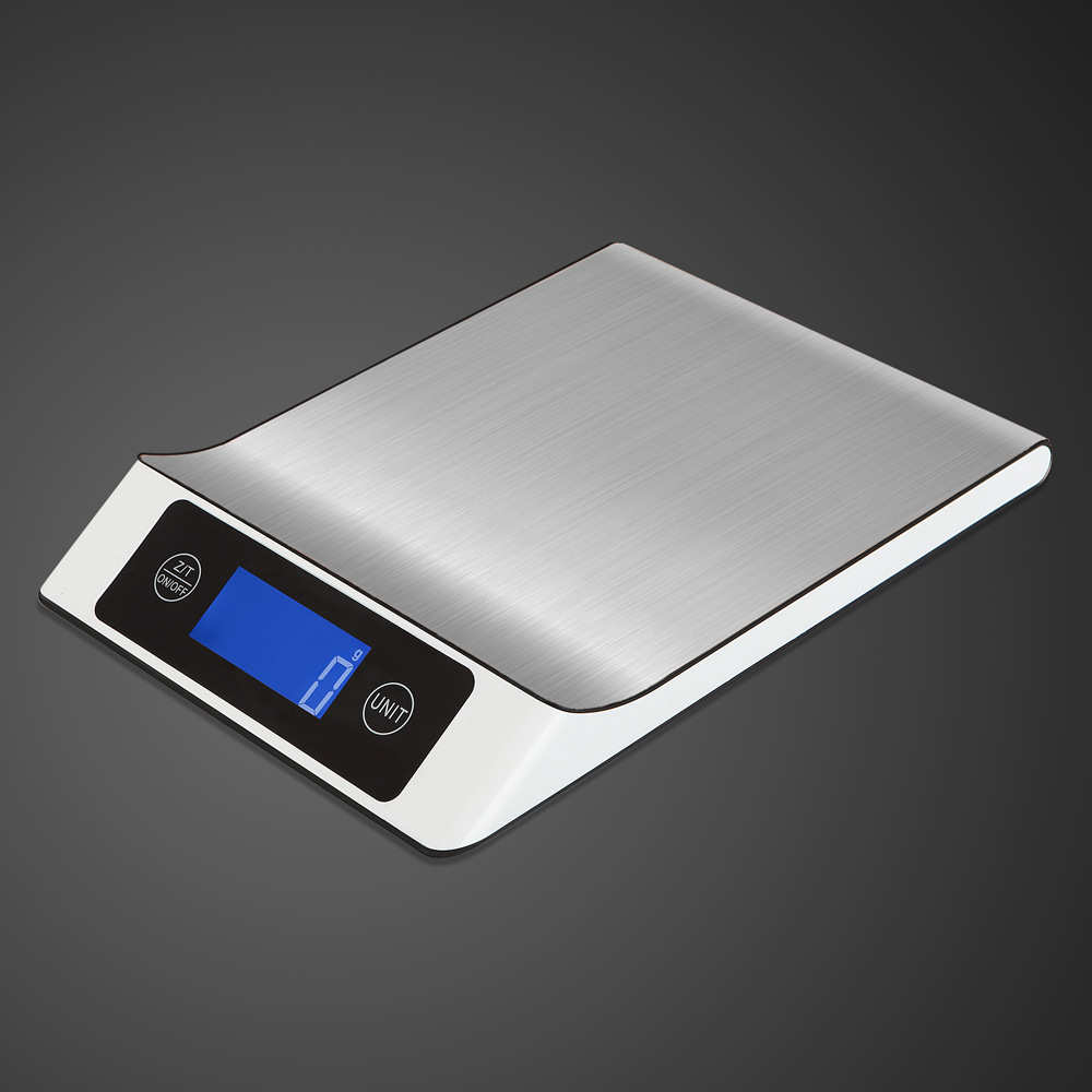新款长协家用不锈钢厨房秤15千克邮包秤电子秤台秤5kg批发