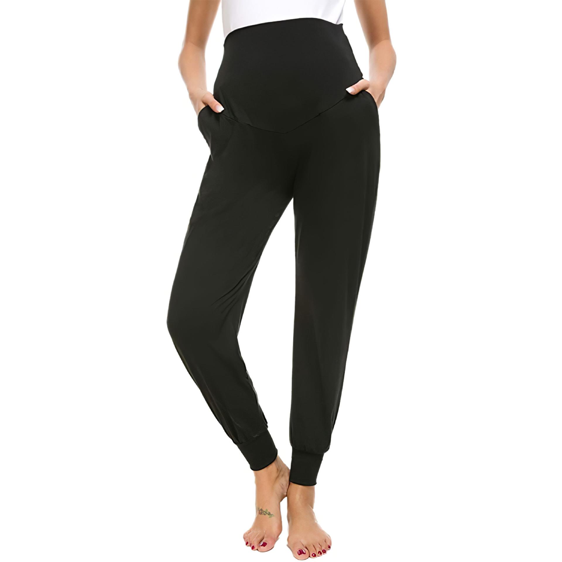 Maternity pants yoga pants for pregnant women belly support
