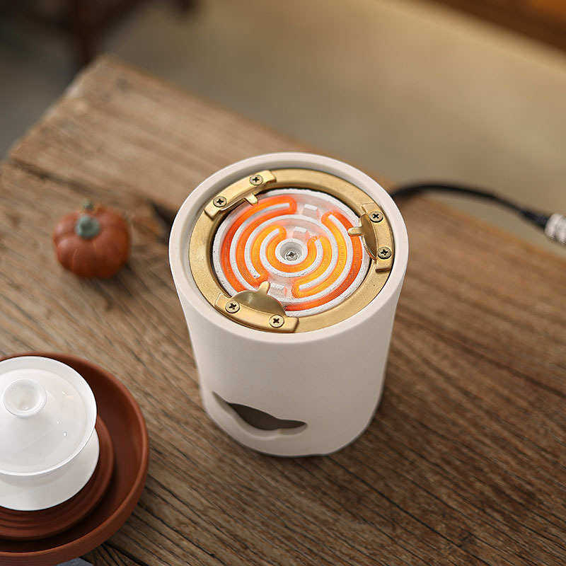 潮汕白泥炭炉功夫茶具陶炉家用电炉丝茶炉户外碳炉火炭烧水煮茶炉,餐饮具,茶具礼盒,淘宝优惠券,粉丝福利购,淘宝优惠卷