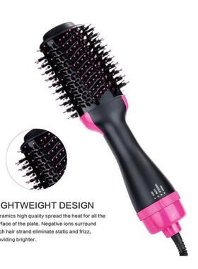 4in1 hair dryer brush curler straightener roller styler comb