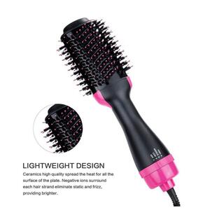 brush curler straightener 4in1 styler dryer roller comb hair