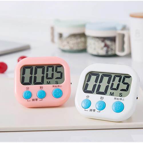 Large Screen Kitchen Timer Electronic Stopwatch Countdown Al