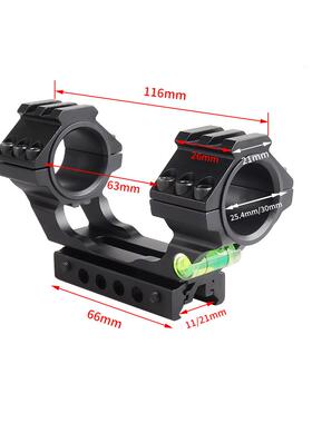 无品牌/25.430mm平仪架水平仪瞄支架铝合金支瞄支架连/水体支架新