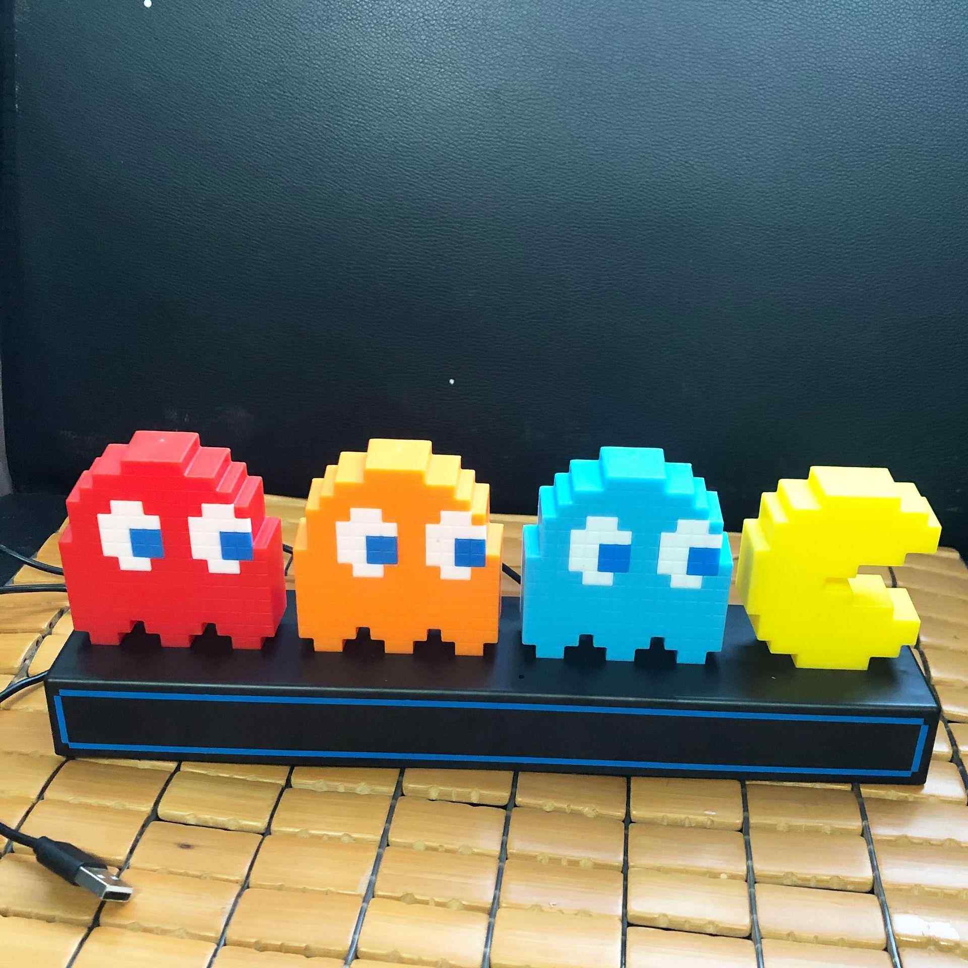 新款直销可爱创意卡通声控USB小夜灯智能音乐节奏变色台灯