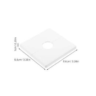 Cable Pass Through 2pcs Covers Plate Plug Adhesive Wall