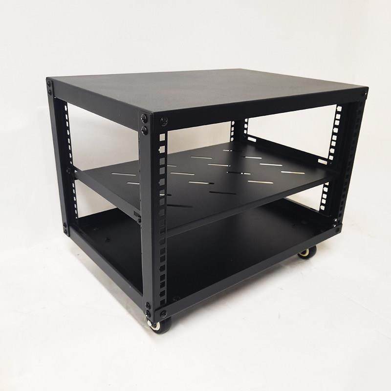 19英寸机柜简易开放式音响机柜家庭网络交换机服务器15U24U功