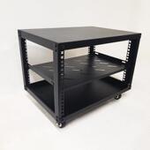 19英寸机柜简易开放式 音响机柜家庭网络交换机服务器15U24U功放机