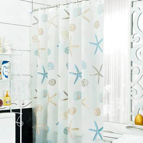 180*200CM Bathroom Shower Curtain Waterproof and Anti-Mold H
