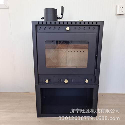 真火燃木壁炉 冬季农村室内别墅取暖炉 现代家用取暖炉