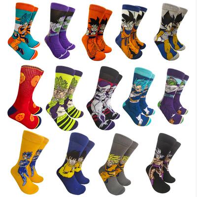Anime Dragon Ball Socks for Men Women Son Goku Frieza Piccol
