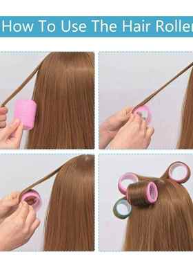 Hair Rollers Self Grip Hair Curlers 6/12Pcs Hair Roller Heat