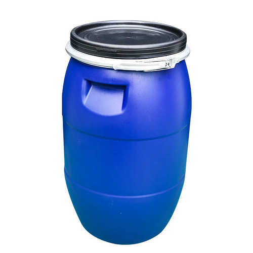 50L法兰桶 全新料50升化工抱箍桶50kg开口酿酒泔水废液加厚分装桶