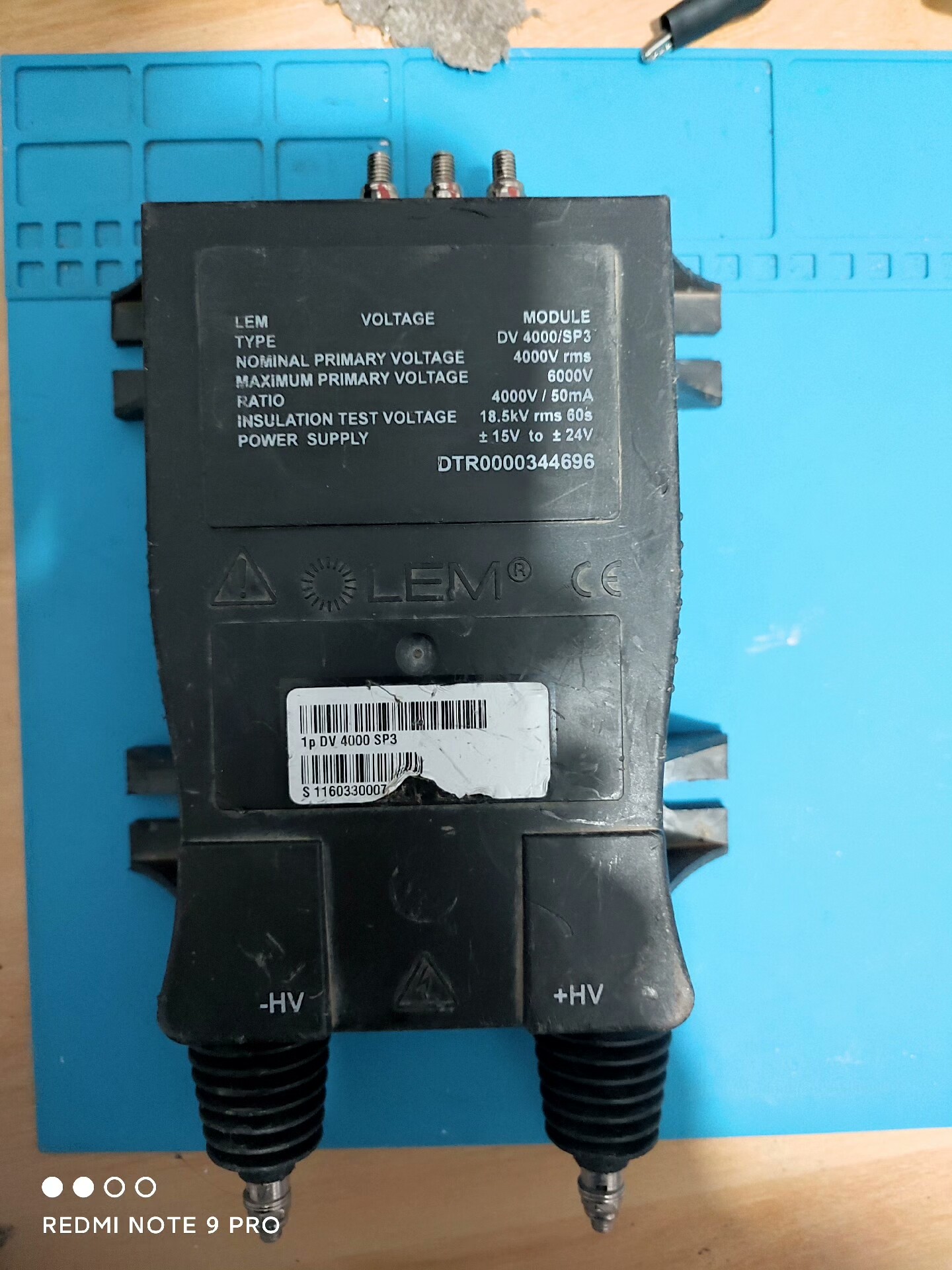 瑞士进口LEM莱姆传感器DV4000/SP3，二手拆机，成色