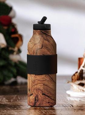 contatto不锈钢保温杯男生保冷随行杯户外运动水杯壶颜值杯子男士