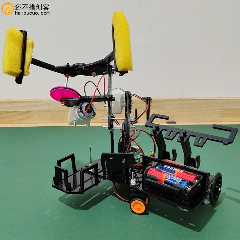 手机程序设计自主控制机器人DIY套件创客机器人