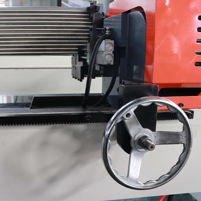 不锈钢气动双头液压倒角机 圆管圆棒钢管R角平口机 无毛刺坡口机