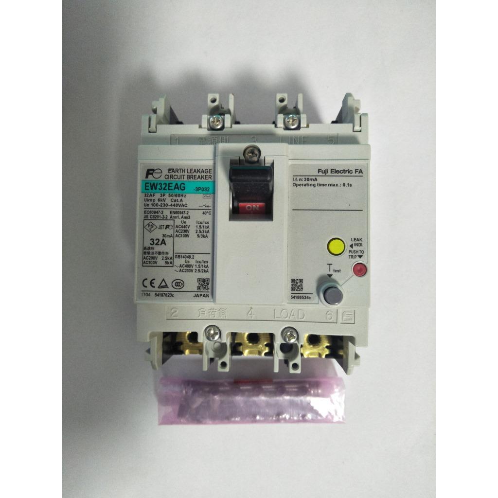 EW32EAG3P12A5漏装电断路器EW3EAG3P015B15A原20100103进口