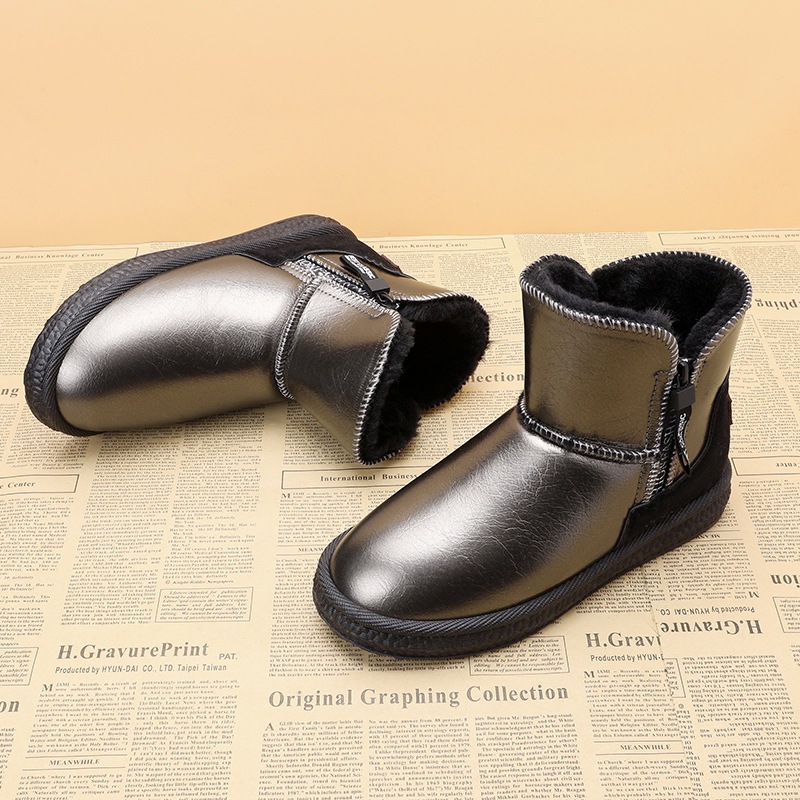 雪地靴皮毛一体百搭时尚雪地靴
