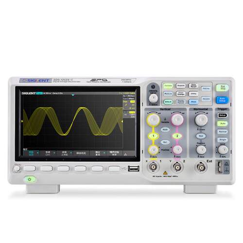 鼎阳（SIGLENT）SDS1202X-C 数字示波器 200MHz带宽 2通道 1G采样