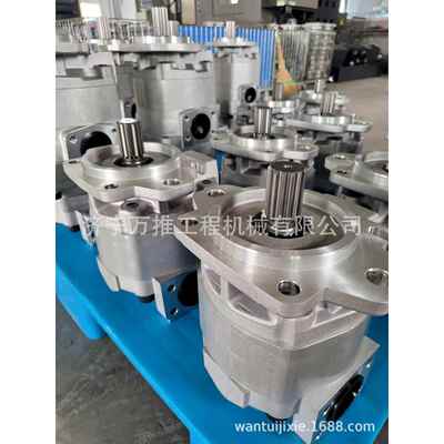 装载机WA600齿轮泵705-58-47000WA600-1泵总成705-56-44010