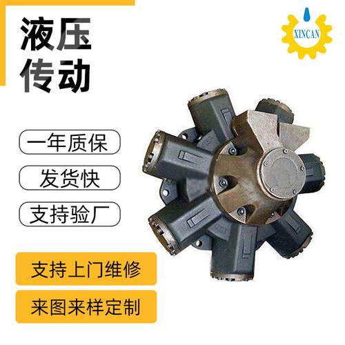 低速马达XWM1系列 挖泥船钻机活塞液压驱动马达 柱塞式径向马达