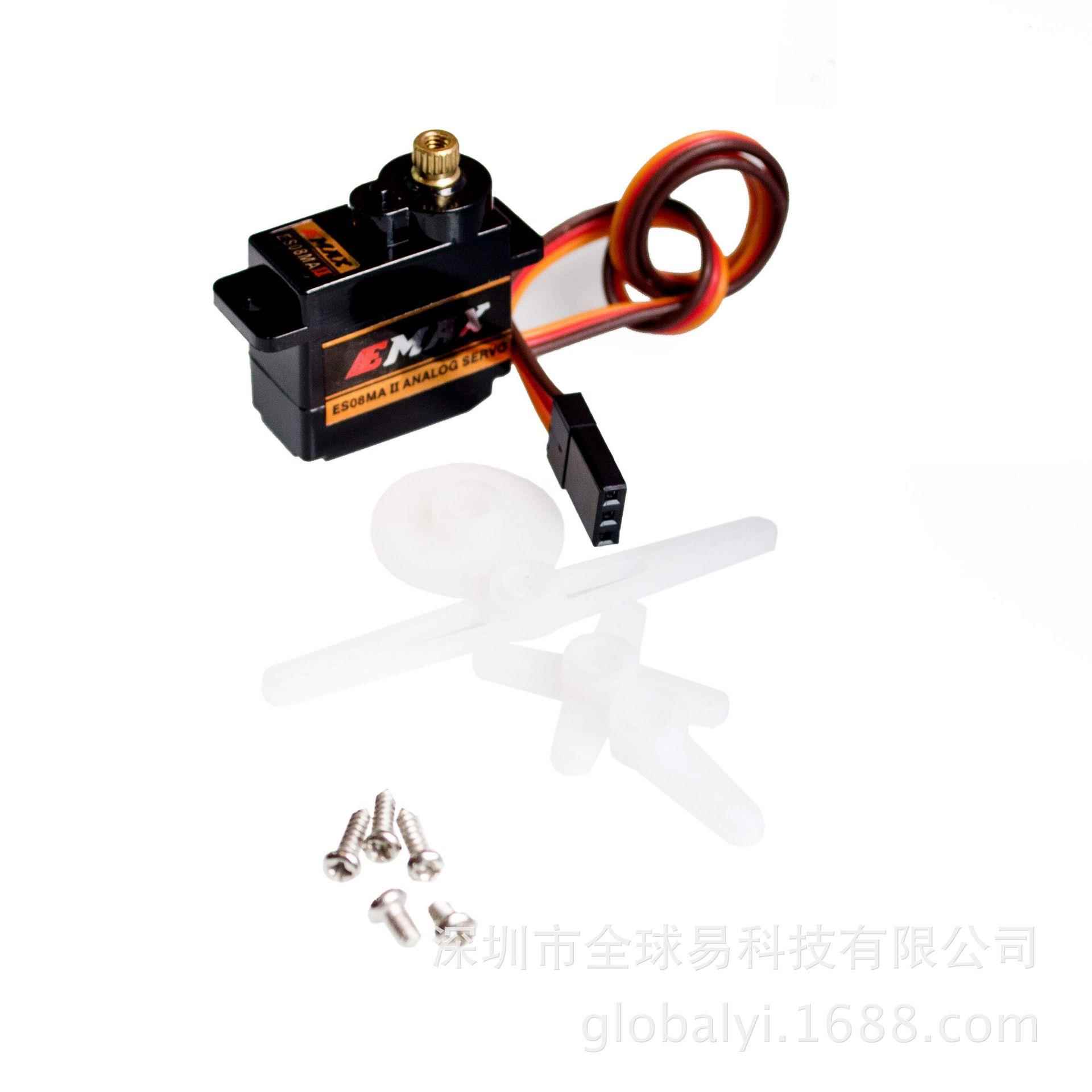 ES08MA II 12g/ 1.8kg/10sec 金属齿微型舵机/ES08MA