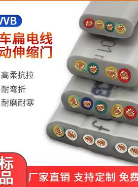 电梯百万高清摄像头线 半球摄像机随行扁平网络线 高速网线