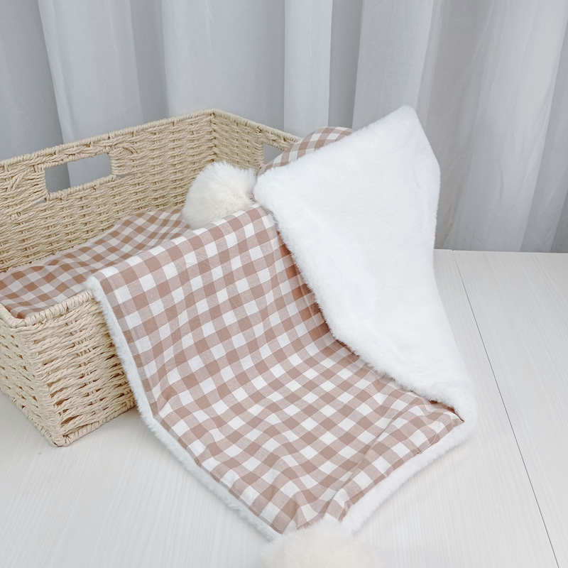 喵酱汪酱宠物毛毯狗狗小型犬用小被子猫咪专用毛绒毯子垫子秋冬款