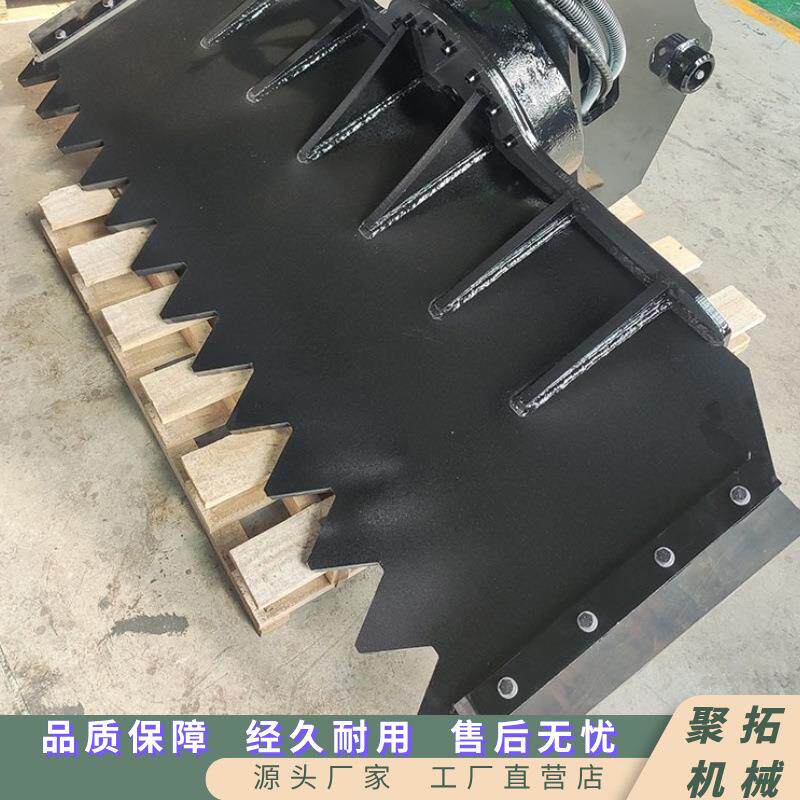 车厢物料刮平机 底部清理机器 挖机配套刮板机