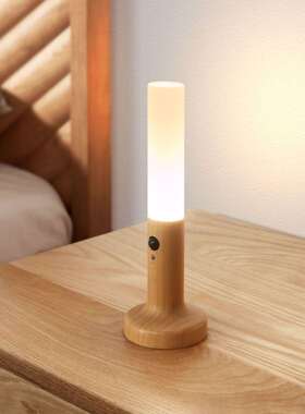 11智能人体应小灯感LD充电式走廊橱柜壁灯家用夜卫生间强壁感E应