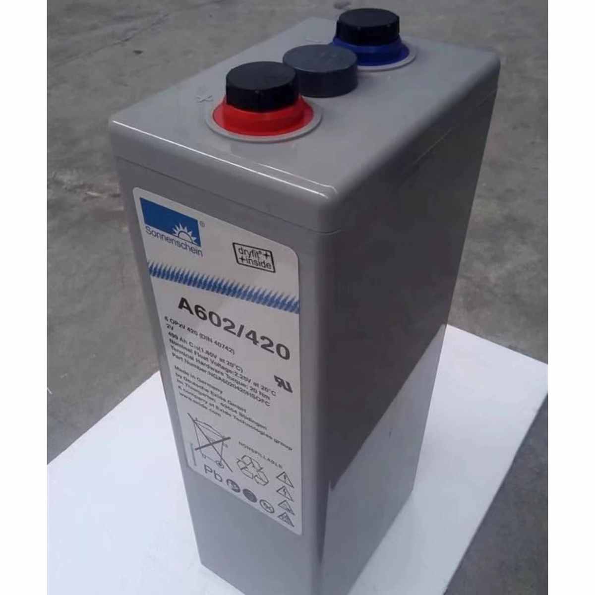 德国阳光蓄电池2V A602/200 300 420 500 600 800AH机房UPS直流屏