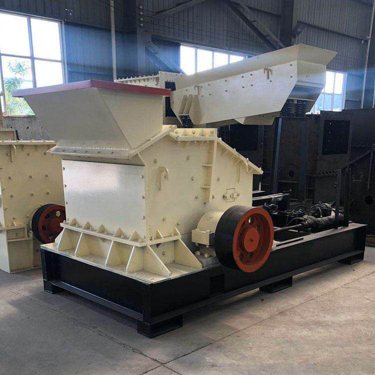 小型液压开箱制砂机全自动石料破碎机合金耐磨材质锤头使用寿命长