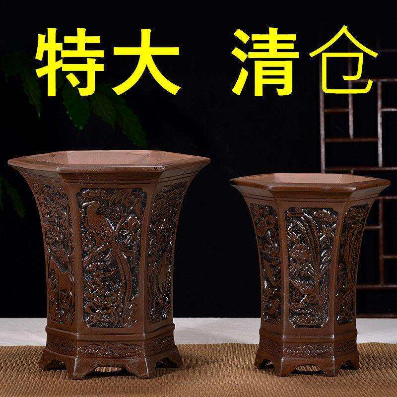 盆大号兰花中国风特大号紫砂兰花花盆专业兰花君子兰陶瓷其他古典图片