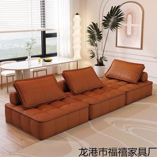 豆腐小单人沙发网红懒人沙发卧室沙发块休闲极方块组ACL合型简榻