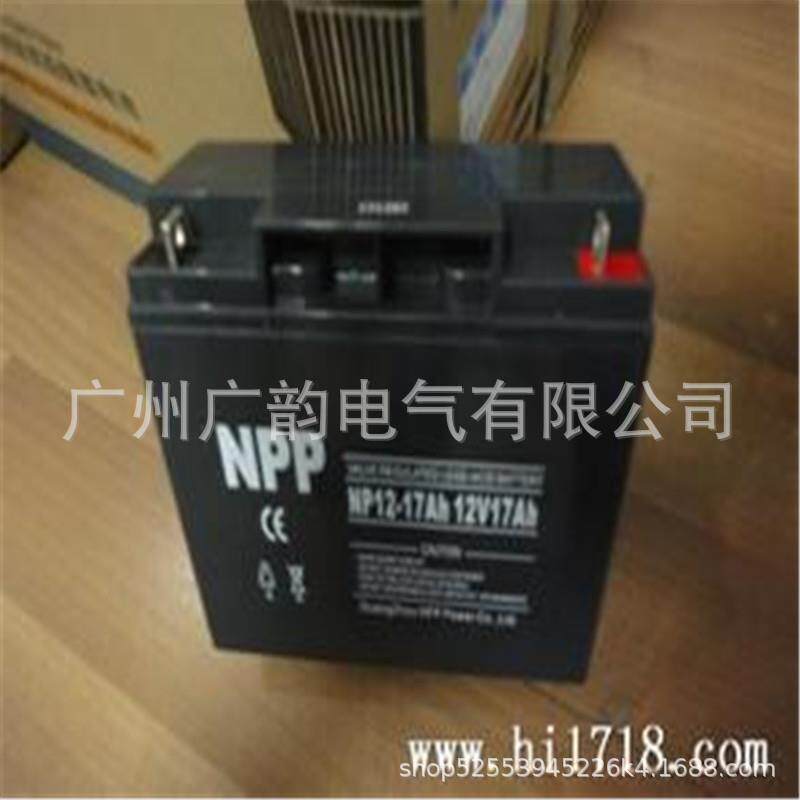 耐普免维护蓄电池NP12V-24AH NPP蓄电池12v24ah 固定型储能电池
