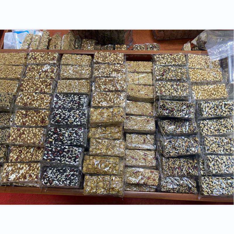 东阳雅溪农家切糖米花冻米糖玉米黑芝麻手工麦芽花生酥红曲糖年糖
