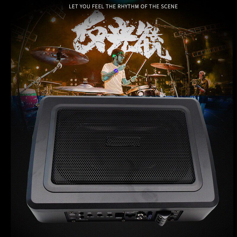 新汽车响6x9音低音炮2V小钢炮289重1低音有品源低音炮座位底下