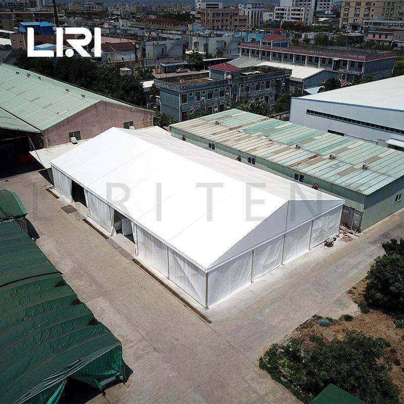 丽日供应仓库帐篷生产销售 连云港仓储篷房 存储仓库 快速搭建
