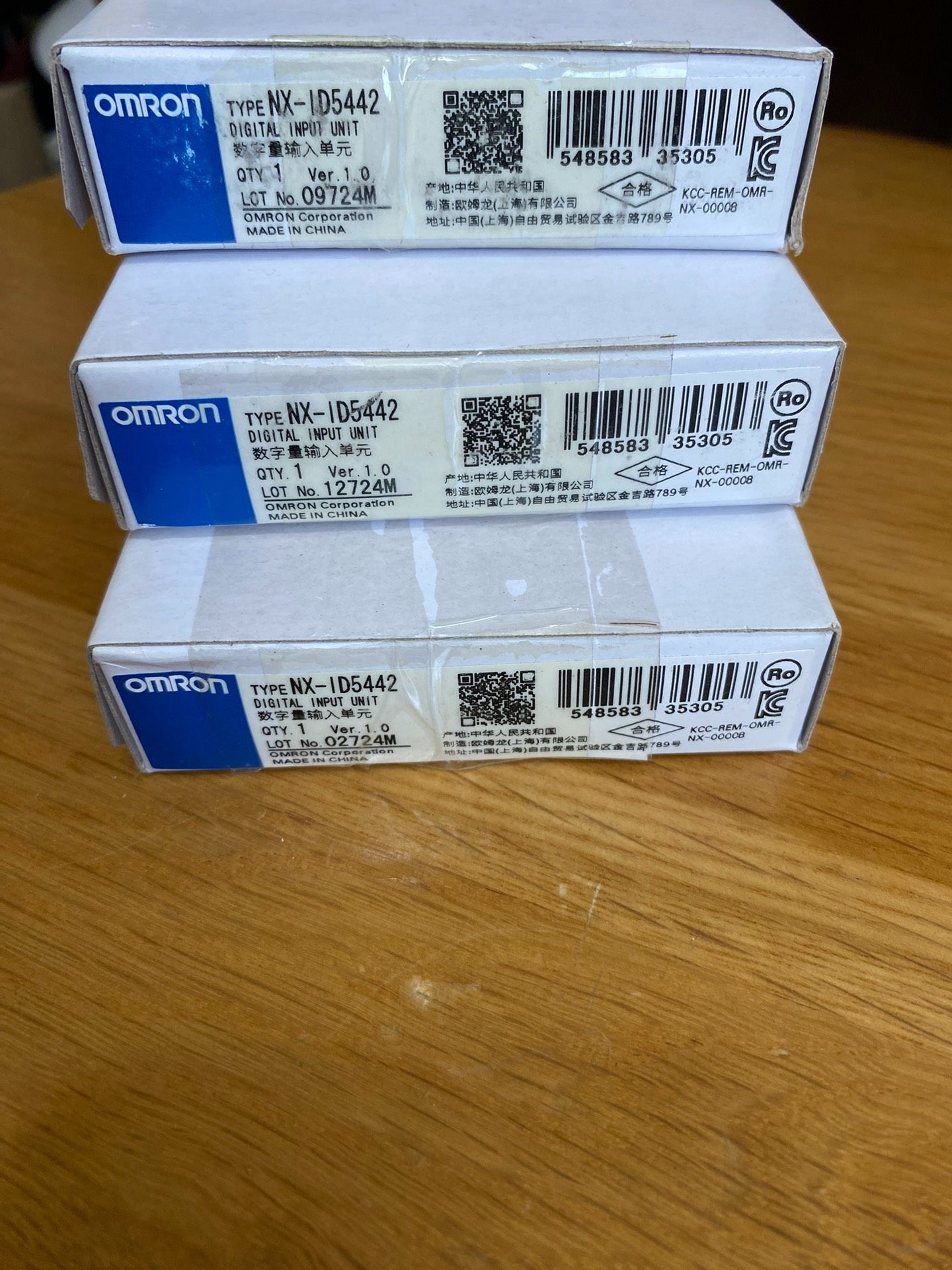 欧姆龙型号模块，型号NX-ID5442，全新原装未开封，需要