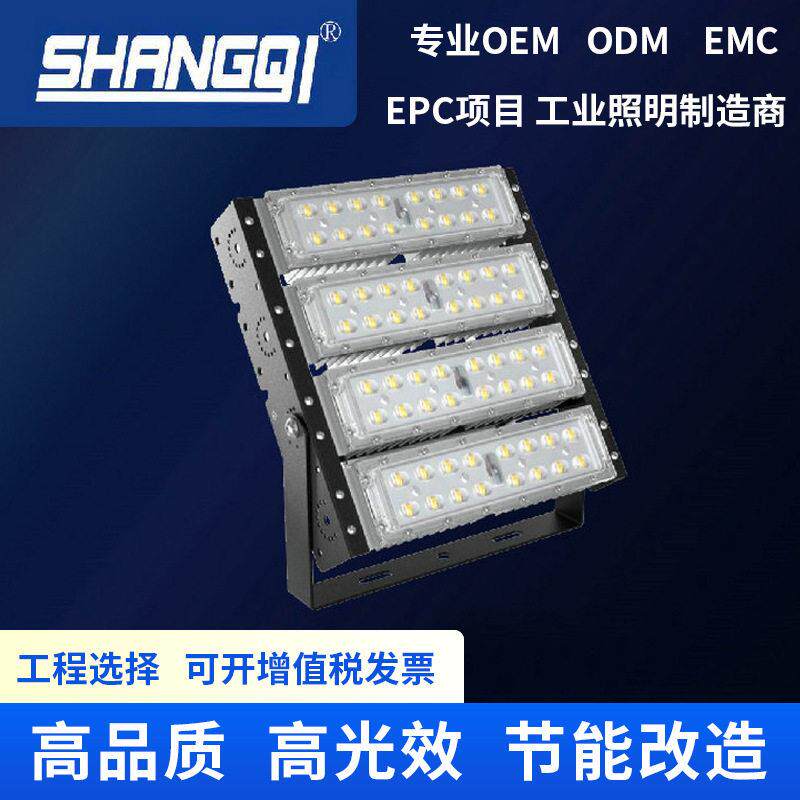 LED隧道灯模组投光灯300W户外防水足球篮球广场杆广告招牌灯具