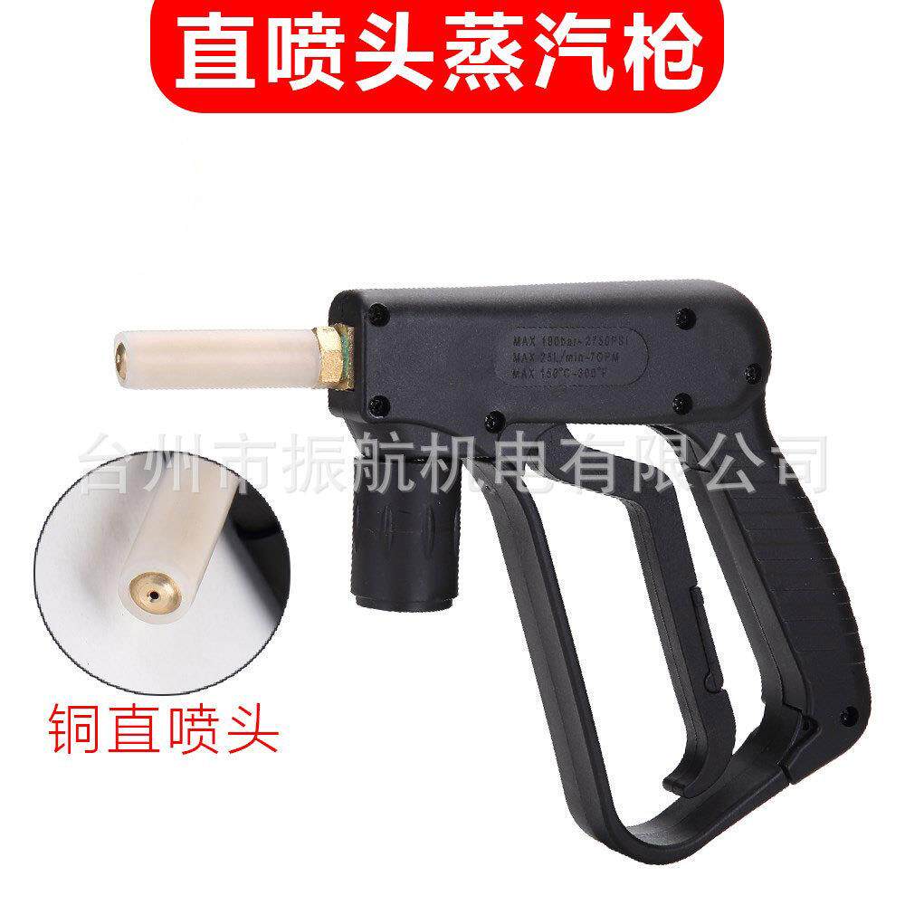 直销新款耐高温高压蒸汽洗车机用水枪便携式高压园林全铜高压蒸汽